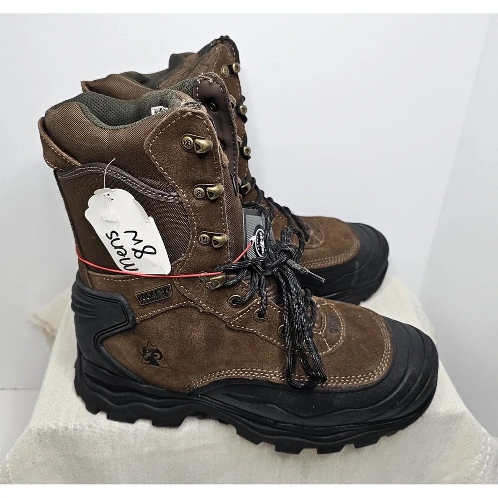 Rocky Men's Hunting VP Lace Up Brown Boots 8W